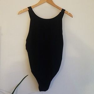 Andie Swim Montauk one piece black
